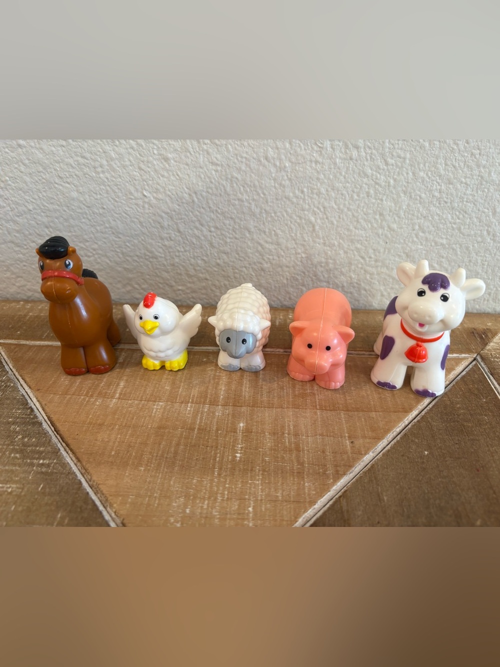 Kidoozie FunTime Farm Tractor Animal Replacements Cow Horse Chicken Pig Sheep